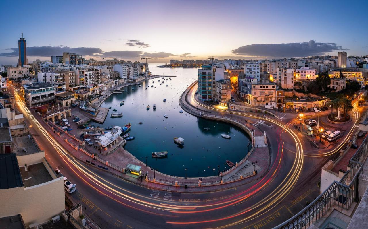 Luxury Apartment With Valletta And Harbour Views Sliema Exterior foto