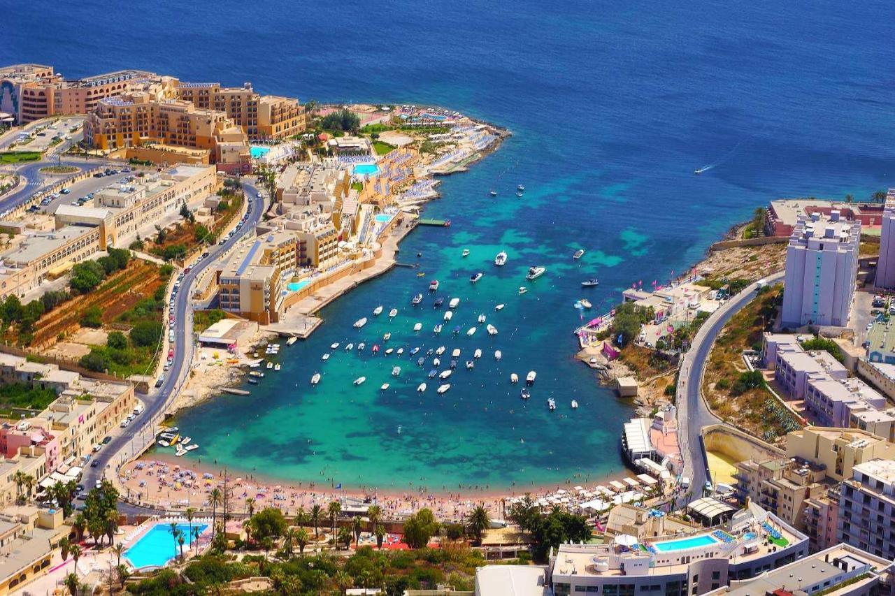 Luxury Apartment With Valletta And Harbour Views Sliema Exterior foto