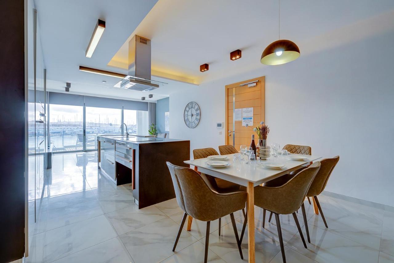 Luxury Apartment With Valletta And Harbour Views Sliema Exterior foto