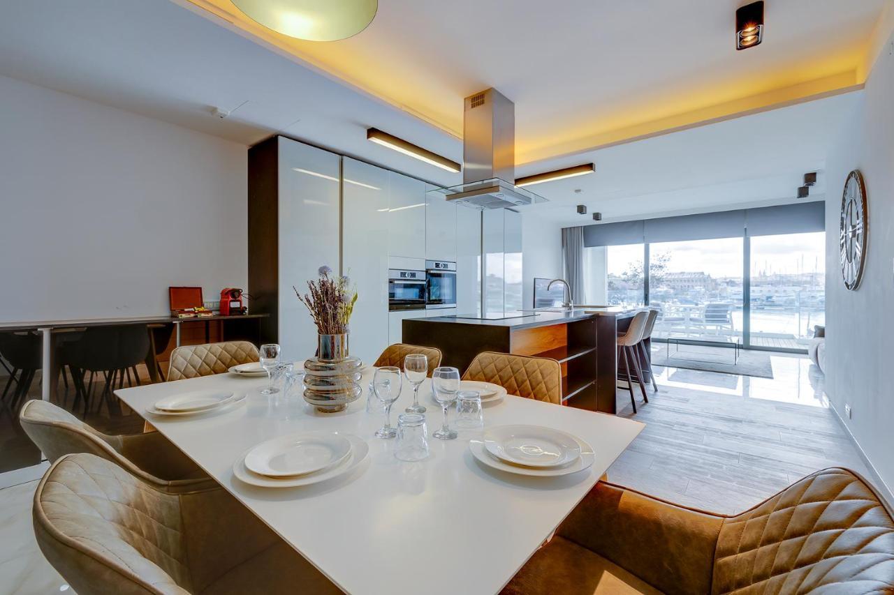 Luxury Apartment With Valletta And Harbour Views Sliema Exterior foto